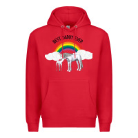Red Best Daddy Ever Premium Hoodie - Bettercallsaul