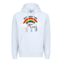 White Best Daddy Ever Premium Hoodie - Bettercallsaul