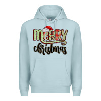 Blue Mist merry christmas Premium Hoodie - MaliasSmallBusiness