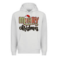 Dove Grey merry christmas Premium Hoodie - MaliasSmallBusiness