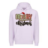 Lilac merry christmas Premium Hoodie - MaliasSmallBusiness