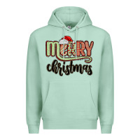 Seafoam merry christmas Premium Hoodie - MaliasSmallBusiness
