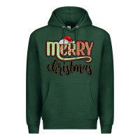 Sports Green merry christmas Premium Hoodie - MaliasSmallBusiness