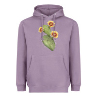 Lavender opuntia phaeacantha Heavyweight Hoodie - LillyAllenDesigns