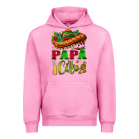 Fuchsia Pink papa cito sombrero Urban Hoodie - BarkalooDesign