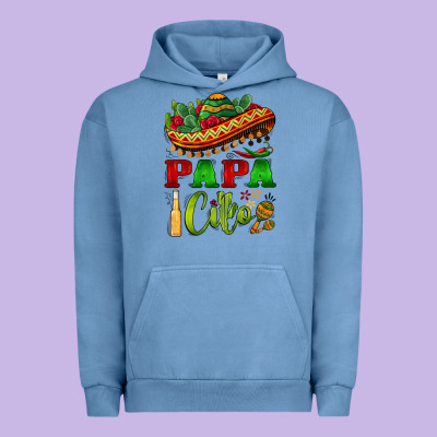Papa Cito Sombrero Urban Hoodie Designed By Barkaloodesign