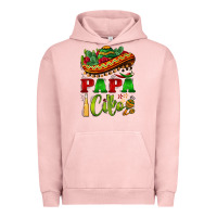 Pigment Salmon papa cito sombrero Urban Hoodie - BarkalooDesign