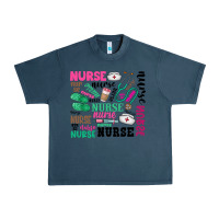 Midnight Navy nurse Urban Heavy Tee - Zillion Design Studio