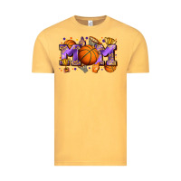 Vintage Mustard mom basketball Vintage Tee - Zillion Design Studio