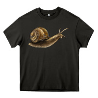 Asphalt snail Heavy Core Tee - LillyAllenDesigns