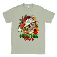 Matcha Christmas Vibes Human Skull Classic Tee - FaDigitalArtStudio