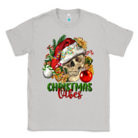 Moon Dust Christmas Vibes Human Skull Classic Tee - FaDigitalArtStudio
