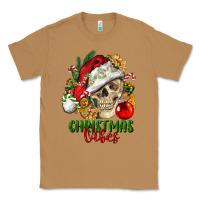 Toasted Coconut Christmas Vibes Human Skull Classic Tee - FaDigitalArtStudio
