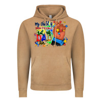 Vintage Camel my child is non verbal but his dad aint afro hand Vintage Hoodie - RanaPortraitStore