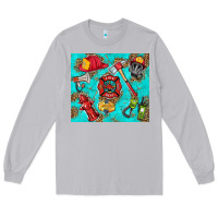 Moon Dust firefighter elementary Long Sleeve Tee - HRA Design Shop