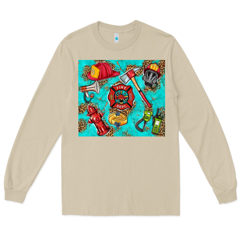 Firefighter Elementary Long Sleeve Tee by HRA Design Shop | Teevron