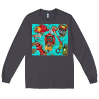 Smoke firefighter elementary Long Sleeve Tee - HRA Design Shop