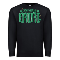 Black one lucky mini Premium Sweatshirt - MaliasSmallBusiness