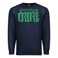 Navy one lucky mini Premium Sweatshirt - MaliasSmallBusiness
