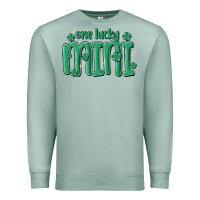 Seafoam one lucky mini Premium Sweatshirt - MaliasSmallBusiness