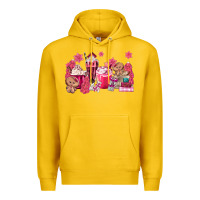 Lemon pink gingerbread coffee Premium Hoodie - MaliasSmallBusiness