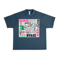 Midnight Navy nurse Urban Heavy Tee - Zillion Design Studio