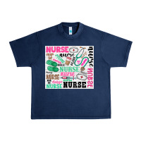 Navy nurse Urban Heavy Tee - Zillion Design Studio