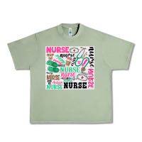 Oil Green nurse Urban Heavy Tee - Zillion Design Studio