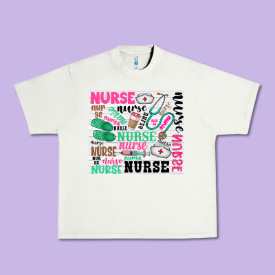 Nurse Urban Heavy Tee Designed By Zillion Design Studio