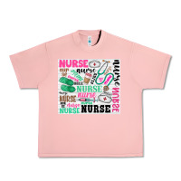 Salmon nurse Urban Heavy Tee - Zillion Design Studio