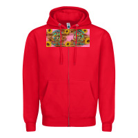 Red i hate everyone but coffee helps western skeleton coffee mug 15 oz Zipper Hoodie - Artiststas