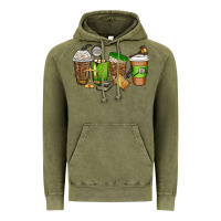 Vintage Olive lawyer coffee cups Vintage Hoodie - texasbilliewilder