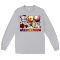 Moon Dust hallothanksmas halloween thanksgiving  christmas wine Long Sleeve Tee - FaDigitalArtStudio
