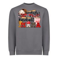 Storm somebody's loud mouth baseball mama Heavyweight Sweatshirt - Zillion Design Studio