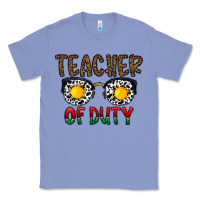 Colony Blue teacher of duty Classic Tee - CowhideDigitalArt