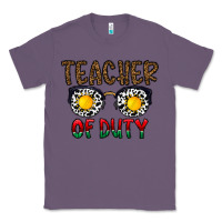 Lavender teacher of duty Classic Tee - CowhideDigitalArt