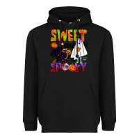 Black Sweet and spooky Heavyweight Hoodie - NancyCooperArtShop