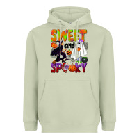 Matcha Sweet and spooky Heavyweight Hoodie - NancyCooperArtShop