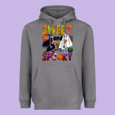 Sweet And Spooky Heavyweight Hoodie Designed By Nancycooperartshop