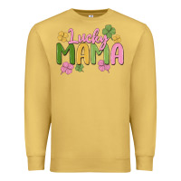 Antique Gold lucky mama Premium Sweatshirt - MaliasSmallBusiness
