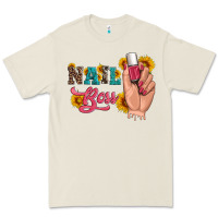 Bone western sunflowers nail boss Premium Tee - Artiststas