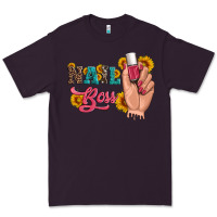 Plum western sunflowers nail boss Premium Tee - Artiststas