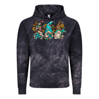 Cloud Black western cross gnomes Vintage Hoodie - Zillion Design Studio
