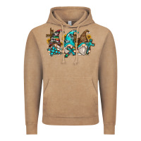 Vintage Coffee western cross gnomes Vintage Hoodie - Zillion Design Studio