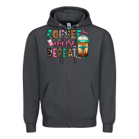 Smoke nurse coffee repeat Zipper Hoodie - Jasminsmagicworld