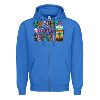 True Royal nurse coffee repeat Zipper Hoodie - Jasminsmagicworld