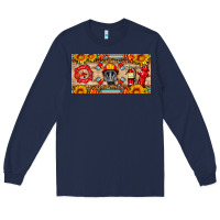 Navy firefighter air mask sunflower and elementary license plate Long Sleeve Tee - HRA Design Shop