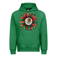 Emerald mexican sunflower Urban Hoodie - Jasminsmagicworld