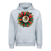 Heather Grey mexican sunflower Urban Hoodie - Jasminsmagicworld