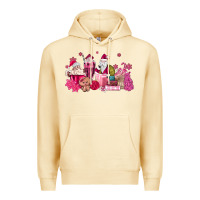 Pina Colada pink santa coffee Premium Hoodie - MaliasSmallBusiness